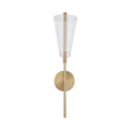 Kuzco Mulberry 24-in Brushed Gold/light Guide Led Wall Sconce