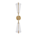 Kuzco WS62629-BG/LG Brushed Gold,Light Guide Mulberry 29-in Brushed Gold/light Guide Led Wall Sconce Image 1