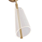 Kuzco WS62629-BG/LG Brushed Gold,Light Guide Mulberry 29-in Brushed Gold/light Guide Led Wall Sconce Image 3