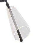 Kuzco WS62629-BK/LG Black,Light Guide Mulberry 29-in Black/light Guide Led Wall Sconce Image 3
