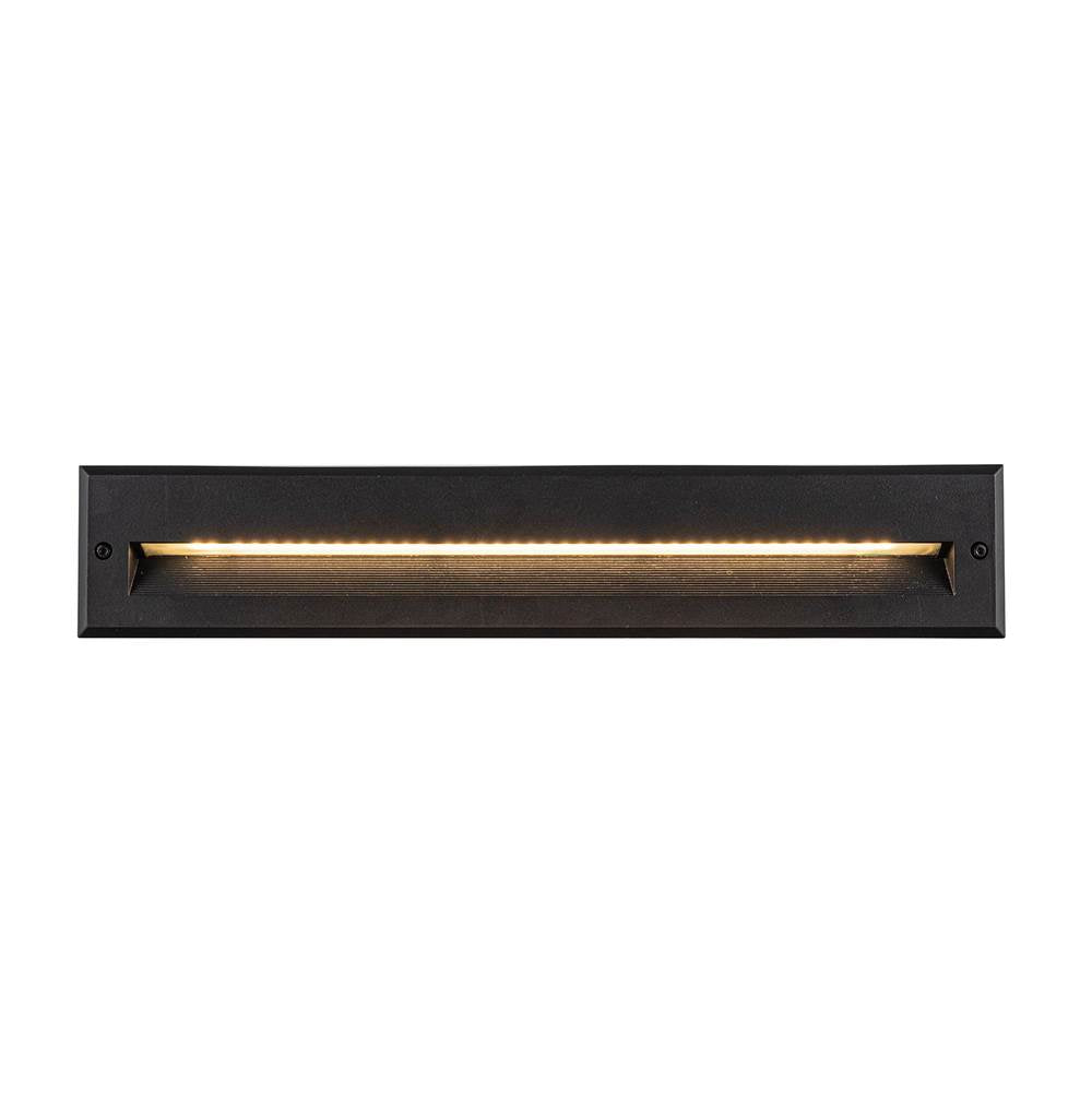 Kuzco ER72420-BK Black Newport 20-in Black Led Exterior Wall/step Lights Image 1