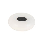 Kuzco Nimbus 8-in Black/opal Glass Led Table Lamp