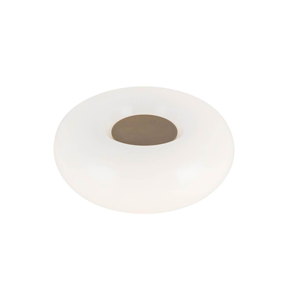 Kuzco Nimbus 8-in Black/opal Glass Led Table Lamp
