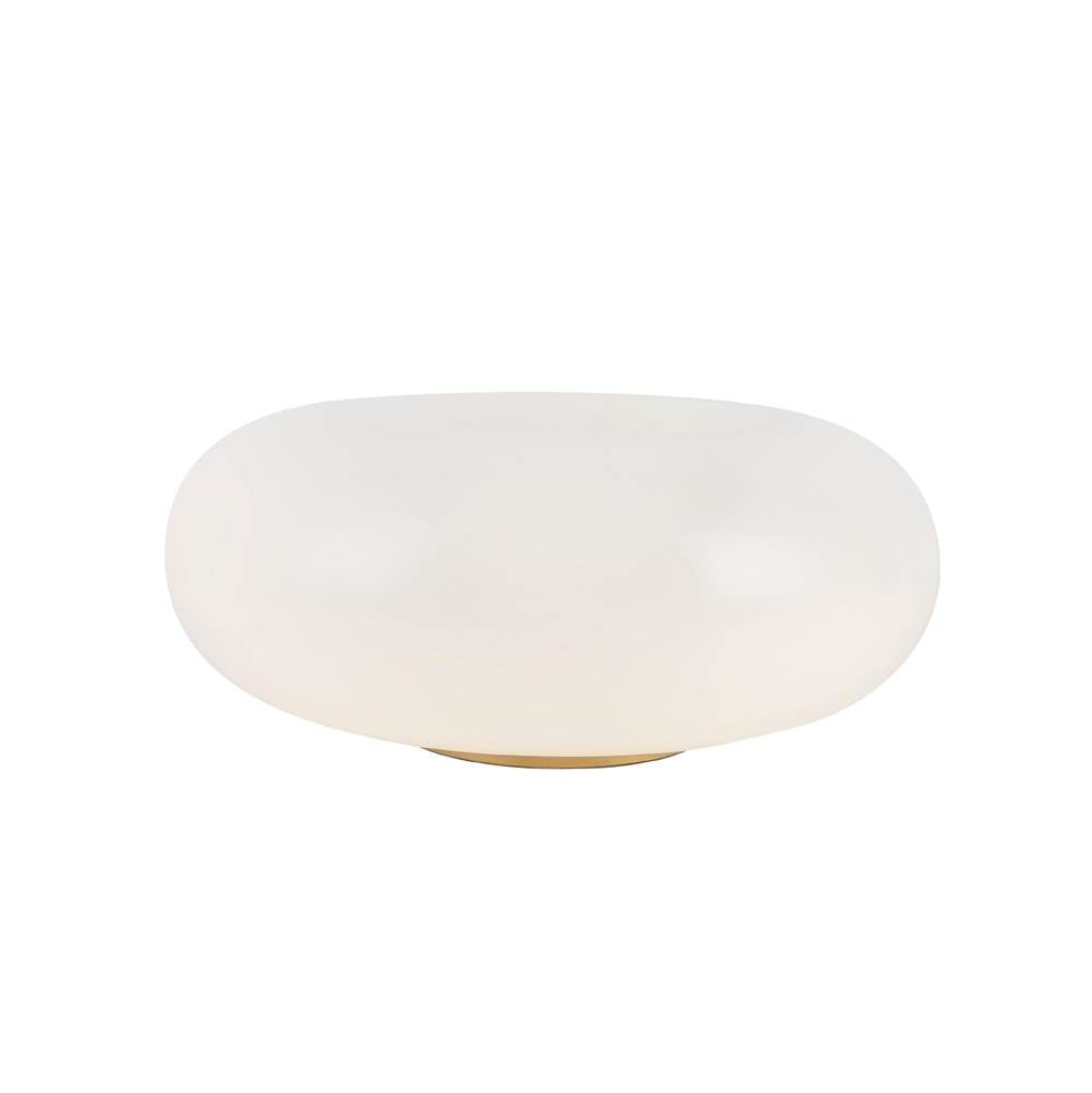 Kuzco TL12413-VB/OP Vintage Brass,Opal Glass Nimbus 12-in Vintage Brass/opal Glass Led Table Lamp Image 3