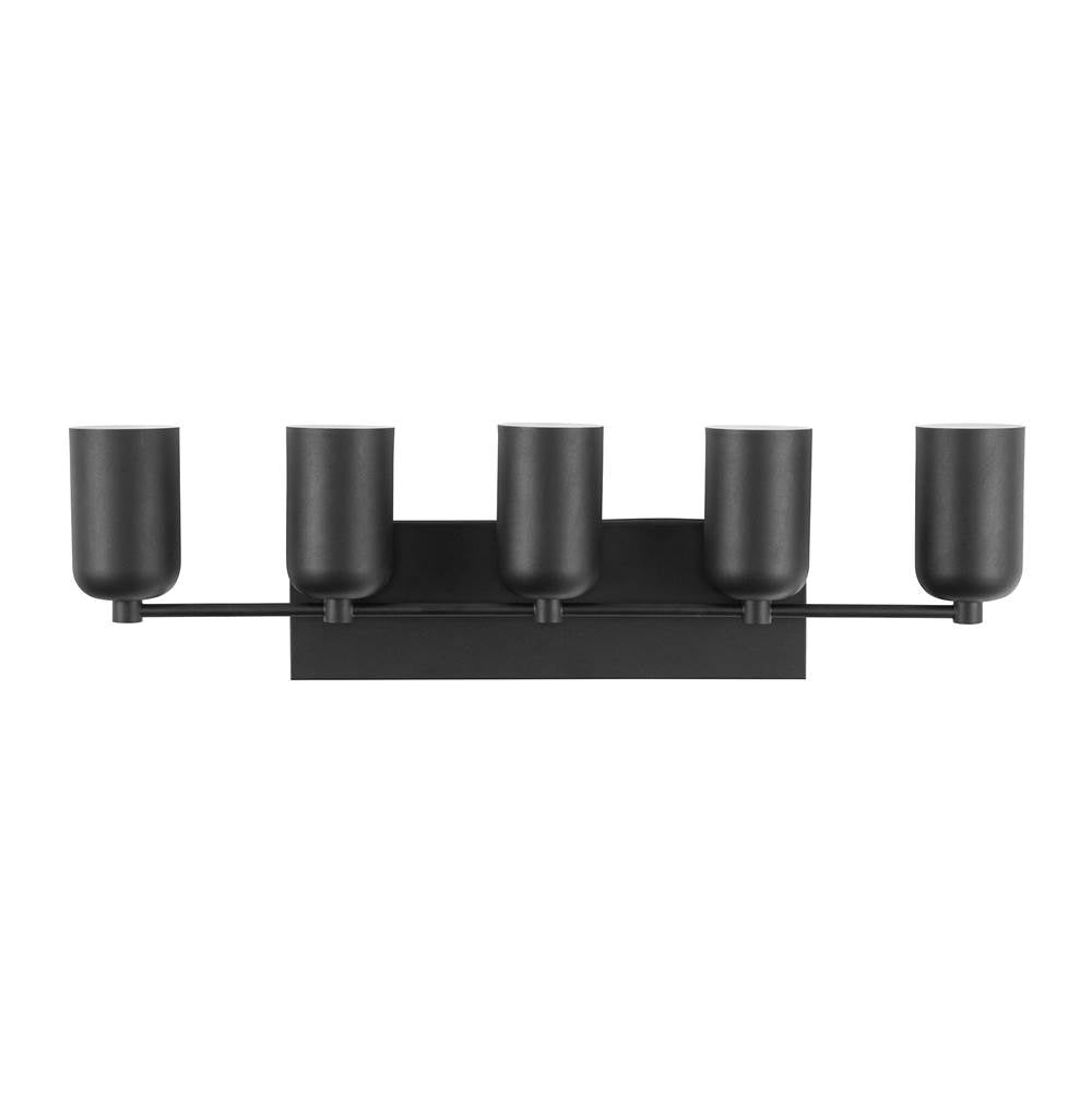 Kuzco VL57732-BK Black Nola 32-in Black 5 Lights Vanity Image 3