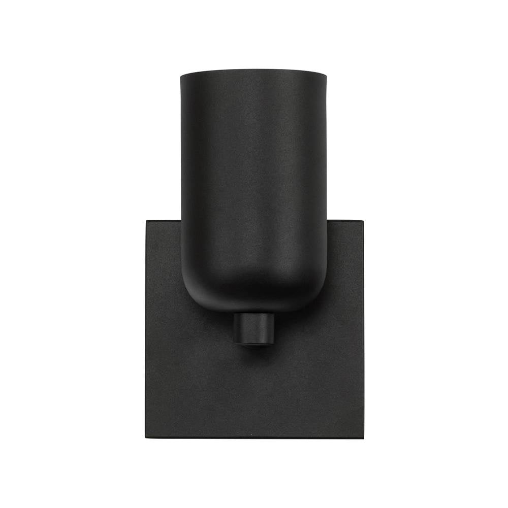 Kuzco WS57704-BK Black Nola 4-in Black 1 Light Wall Sconce Image 3