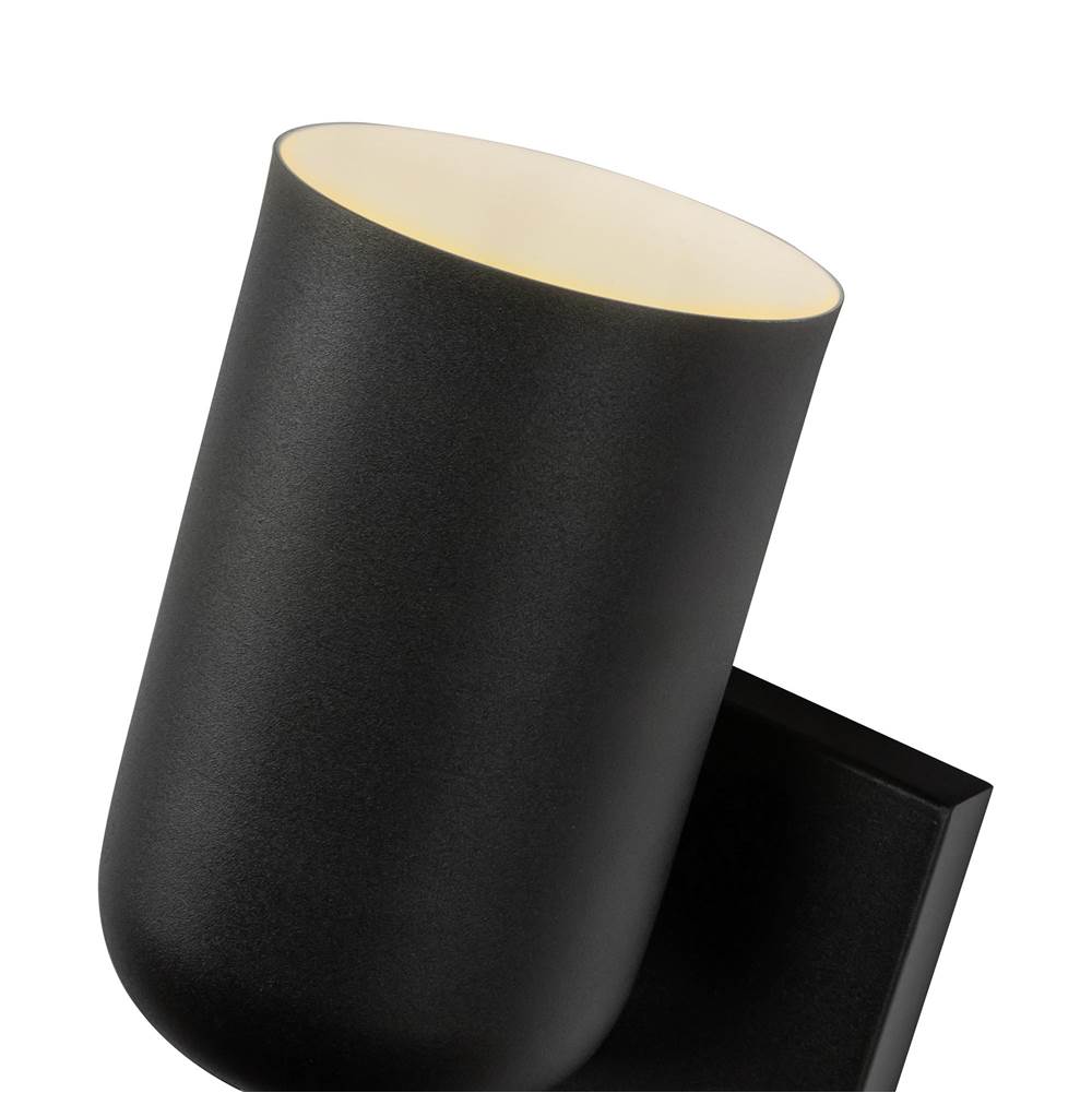 Kuzco WS57704-BK Black Nola 4-in Black 1 Light Wall Sconce Image 2