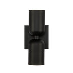 Kuzco WS57712-BK Black Nola 12-in Black 2 Lights Wall Sconce Image 3