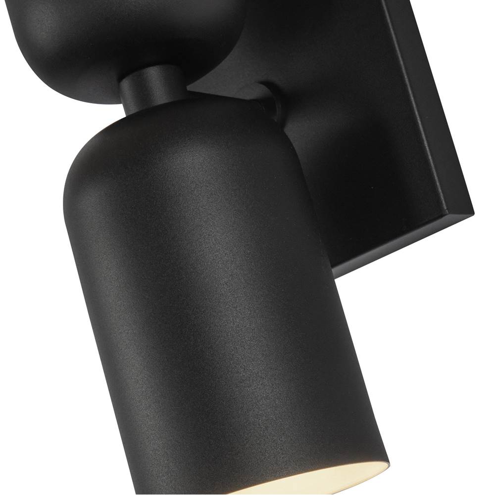 Kuzco WS57712-BK Black Nola 12-in Black 2 Lights Wall Sconce Image 2