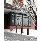Kuzco Novato 36-in Black Led Exterior Bollard