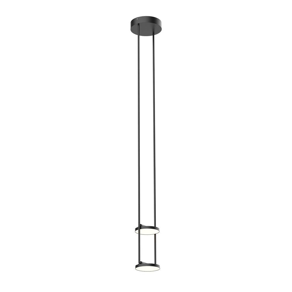 Kuzco PD72208-BK-UNV Black Novel 8-in Black Led Pendant Image 1