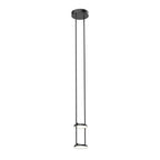 Kuzco PD72208-BK-UNV Black Novel 8-in Black Led Pendant Image 1
