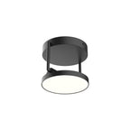 Kuzco SF72205-BK-UNV Black Novel 5-in Black Led Semi Flush Mount Image 1