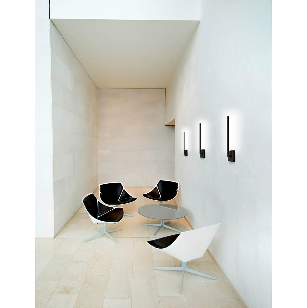 Kuzco Pandora 18-in Brushed Gold Led Wall Sconce