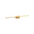 Kuzco Pandora 36-in Brushed Gold Led Wall Sconce
