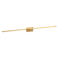 Kuzco Pandora 50-in Brushed Gold Led Wall Sconce