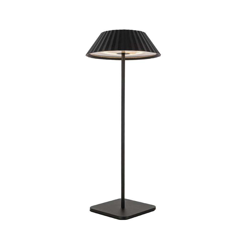 Kuzco TL66714-BK Black Pela 6-in Black Led Table Lamp Image 1