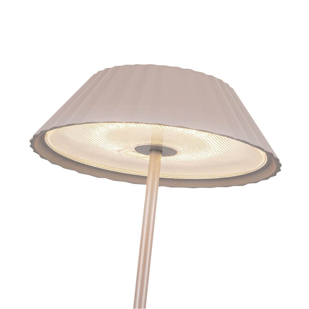 Kuzco TL66714-MN Moonstone Gray Pela 6-in Moonstone Gray Led Table Lamp Image 2