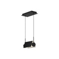 Kuzco Phoenix 9-in Black/white Led Linear Pendant