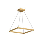 Kuzco PD88124-BG-UNV-010 Brushed Gold Piazza 24-in Brushed Gold Led Pendant Image 1