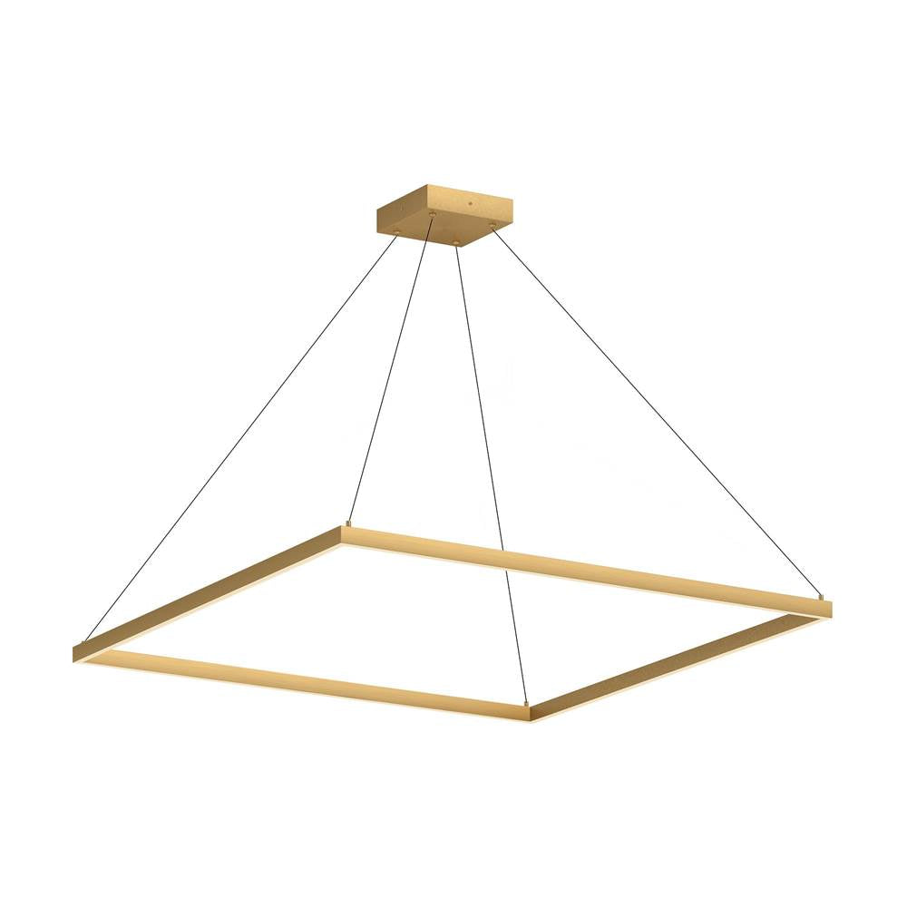 Kuzco Piazza 48-in Brushed Gold Led Pendant
