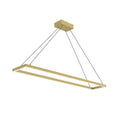 Kuzco Piazza 48-in Brushed Gold Led Pendant
