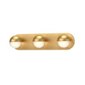 Kuzco Pluto 21-in Brushed Gold Led Vanity (2700k)