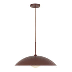 Kuzco PD56019-BGD Burgundy Regent 19-in Burgundy Socket Pendant Image 1