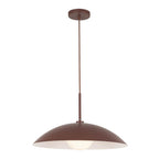 Kuzco Regent 19-in Burgundy Socket Pendant