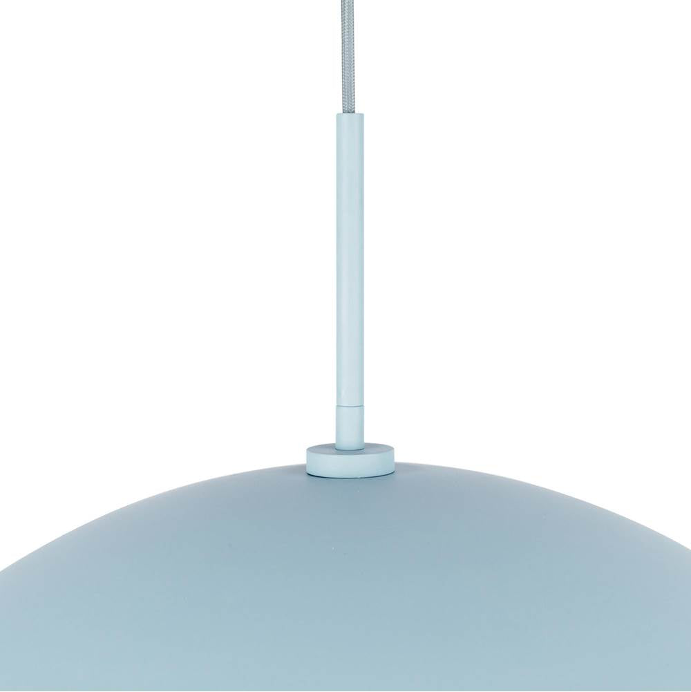 Kuzco PD56019-CER Cerulean Regent 19-in Cerulean Socket Pendant Image 3