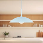 Kuzco PD56019-CER Cerulean Regent 19-in Cerulean Socket Pendant Image 2