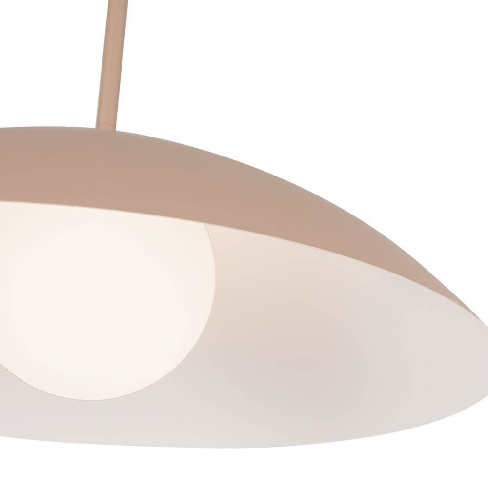 Kuzco PD56019-PEC Peach Regent 19-in Peach Socket Pendant Image 4