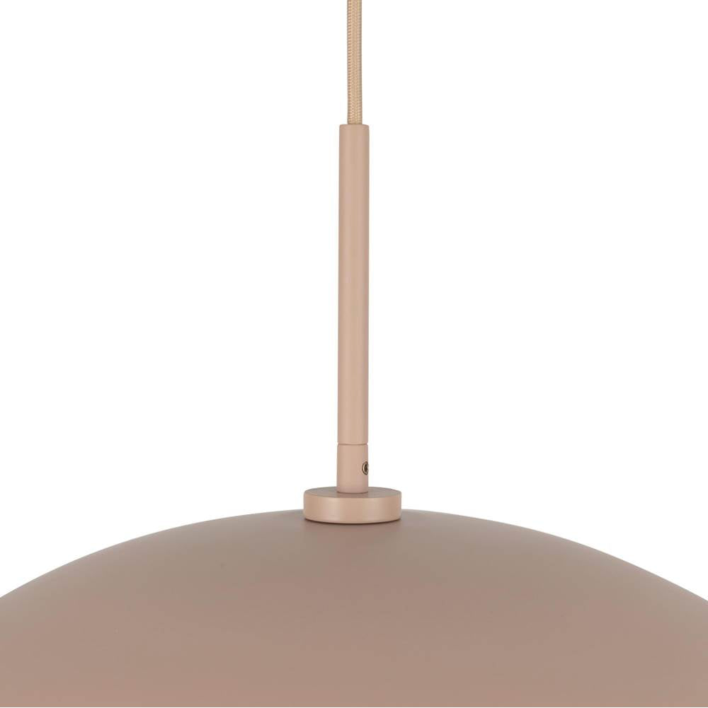Kuzco PD56019-PEC Peach Regent 19-in Peach Socket Pendant Image 3