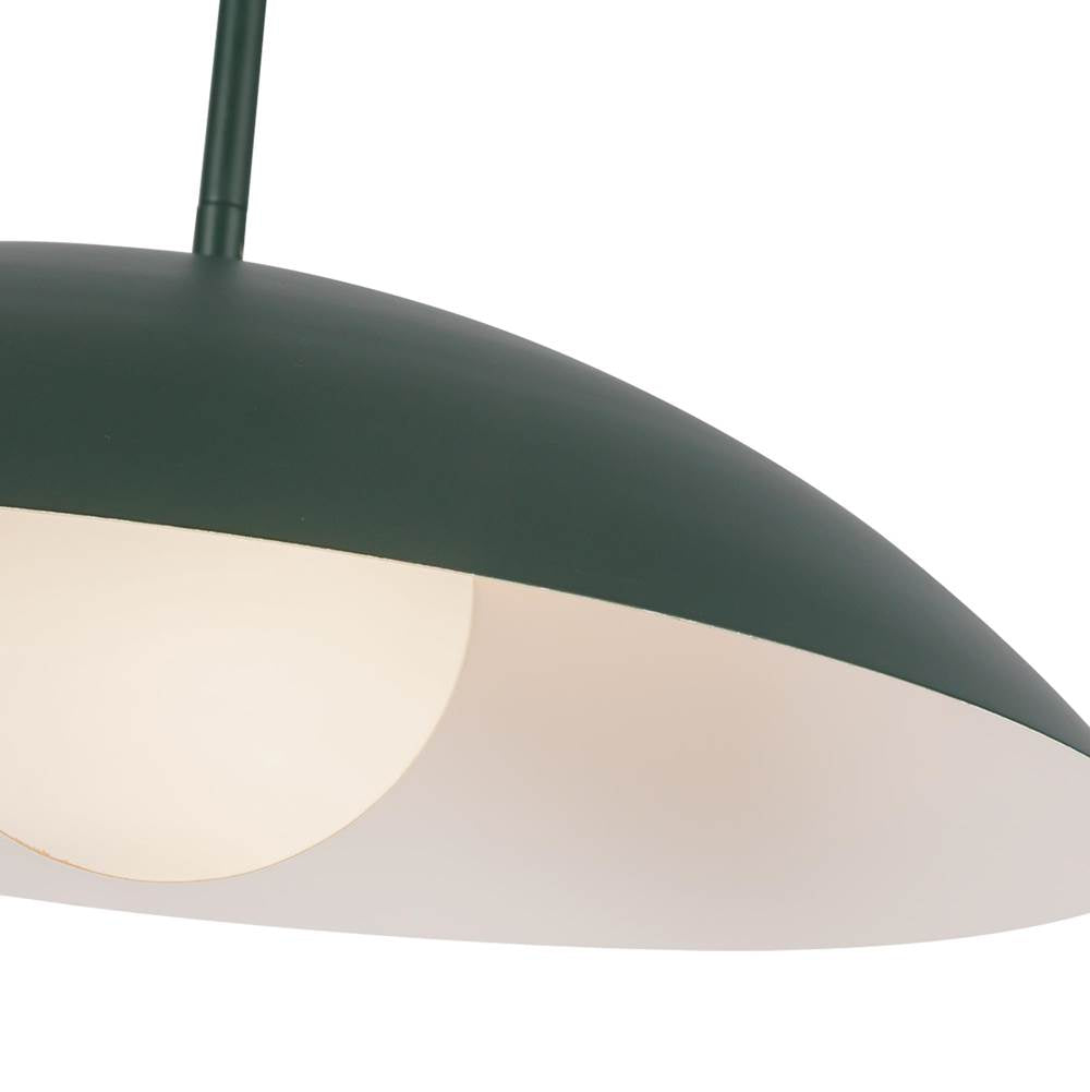 Kuzco PD56019-PGN Pine Green Regent 19-in Pine Green Socket Pendant Image 5