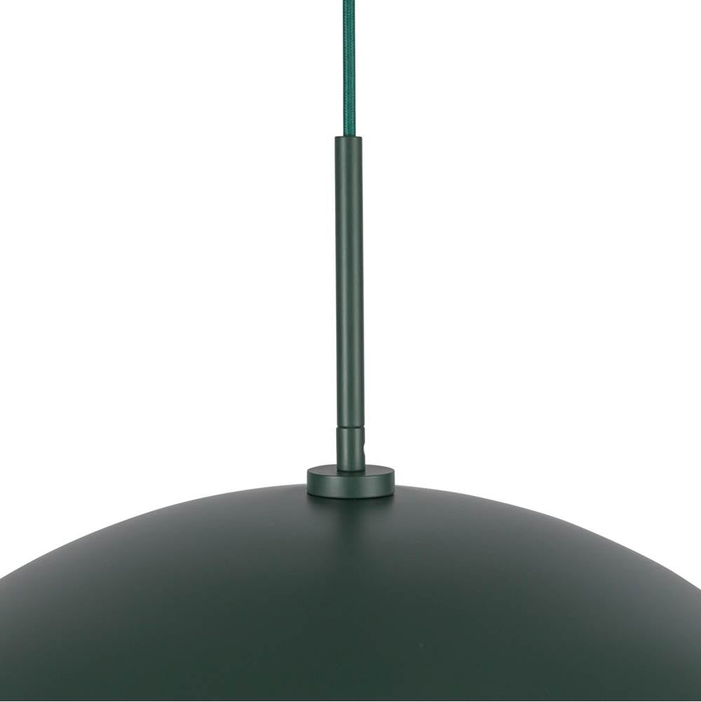 Kuzco PD56019-PGN Pine Green Regent 19-in Pine Green Socket Pendant Image 4