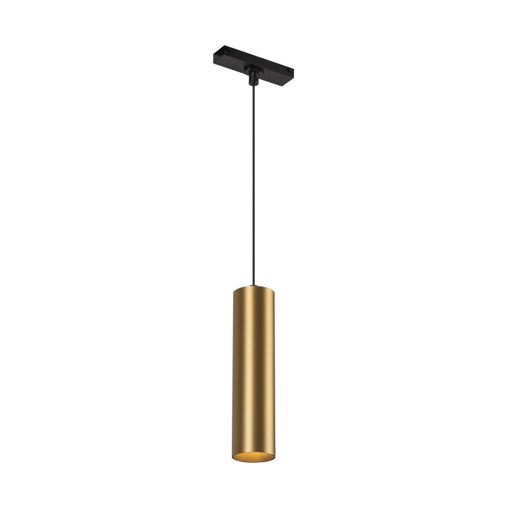 Kuzco Remuda 3-in Brushed Gold Trilo Track Pendant