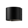 Kuzco EW39506-BK-UNV Black Rene 6-in Black Led Exterior Wall Sconce Image 1
