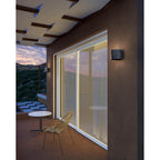 Kuzco Rene 6-in Black Led Exterior Wall Sconce