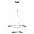 Kuzco Rezz 36-in Black Led Chandeliers
