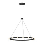 Kuzco Rezz 28-in Black Led Pendant