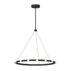 Kuzco Rezz 28-in Black Led Pendant