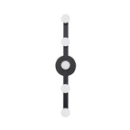 Kuzco WS63424-BK Black Rezz 24-in Black Led Wall Sconce Image 1