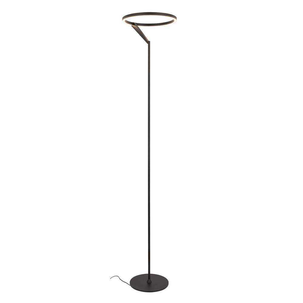Kuzco FL27766-BK Black Roda 13-in Black Led Floor Lamp Image 1