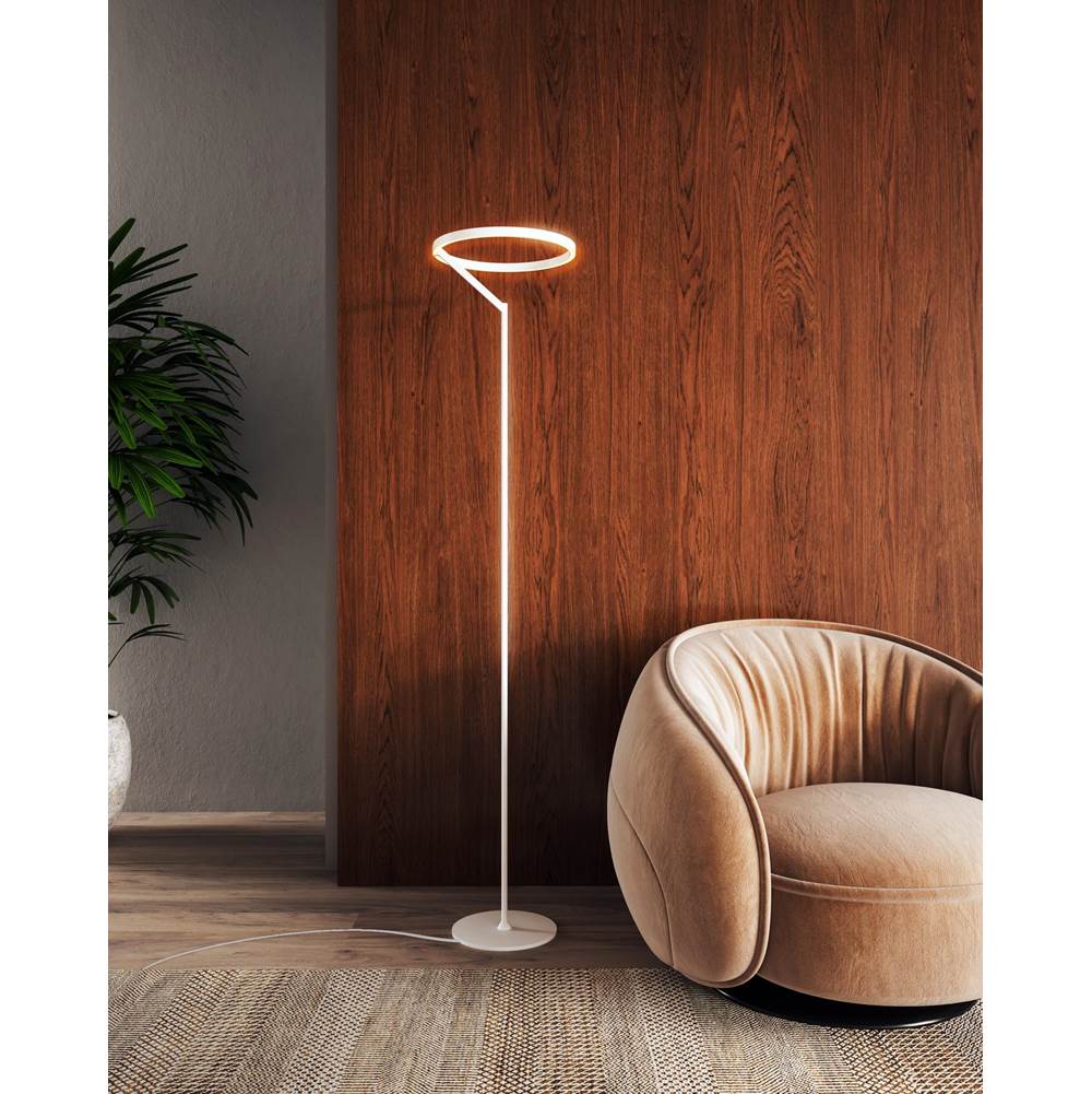Kuzco FL27766-WH White Roda 13-in White Led Floor Lamp Image 2
