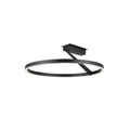 Kuzco SF27724-BK-3WCCT-UNV Black Roda 23-in Black Led Semi-flush Mount Image 1