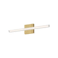 Kuzco Saphir 23-in Brushed Gold Led Vanity