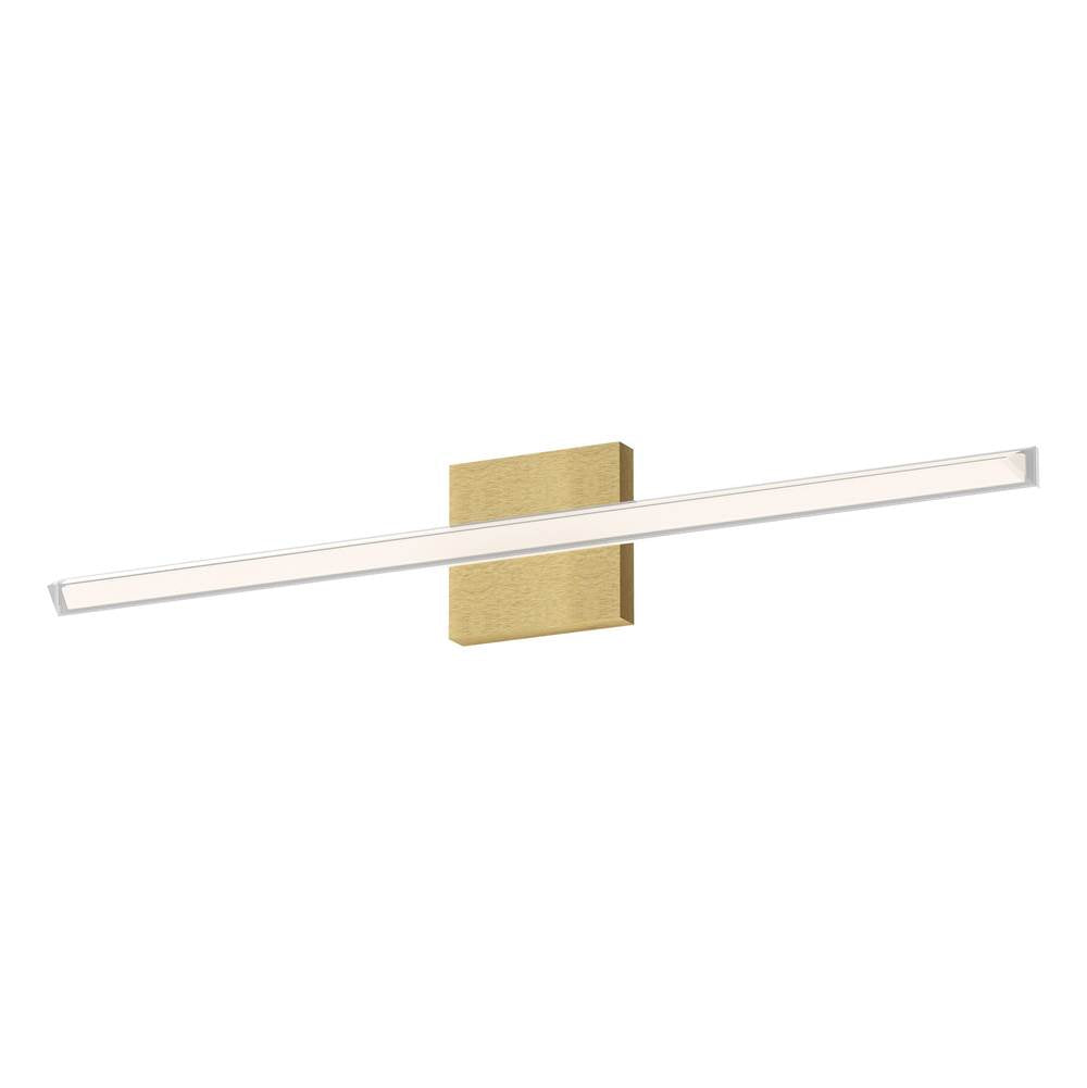 Kuzco VL27534-BG Brushed Gold Saphir 34-in Brushed Gold Led Vanity Image 1