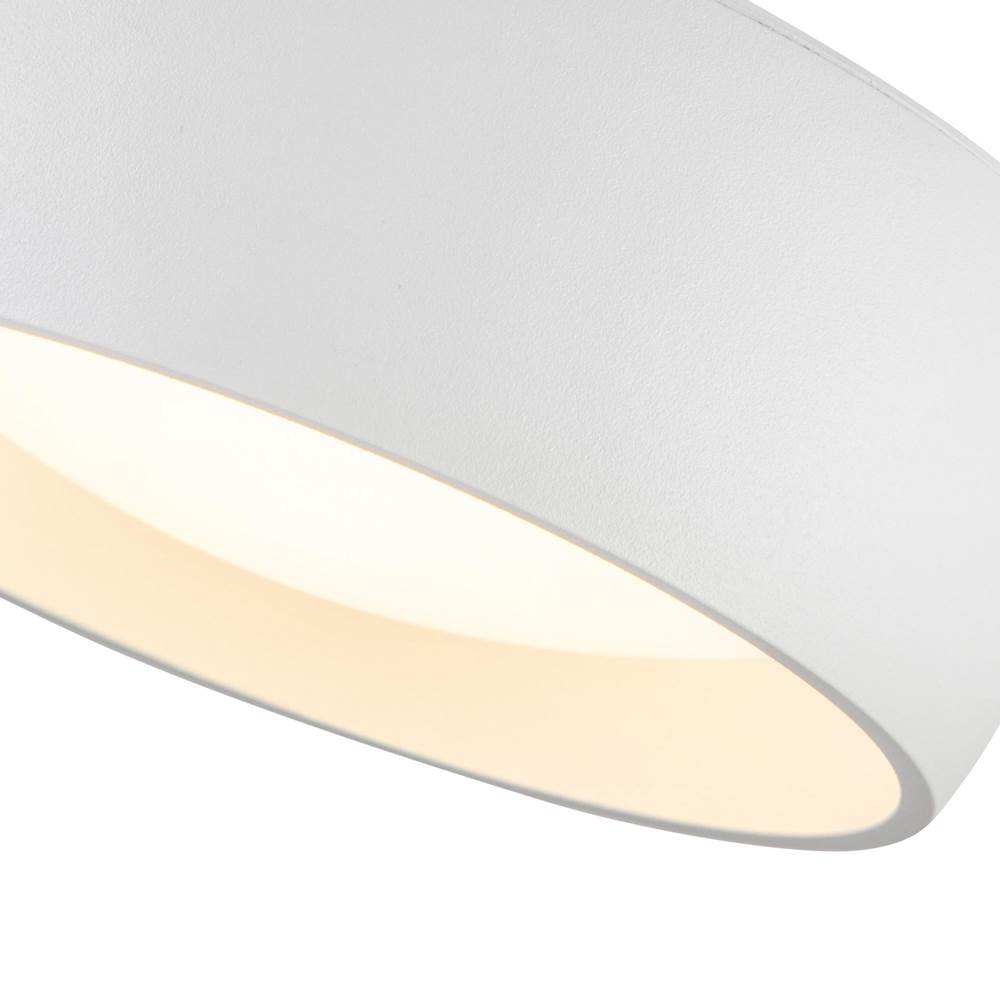 Kuzco FM82104-WH White Savile 4-in White Led Flush Mount Image 2