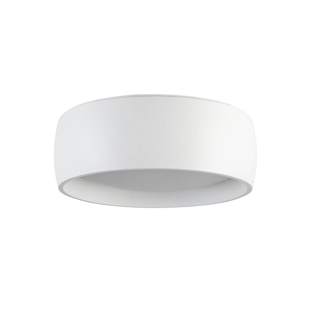 Kuzco Savile 6-in Black Led Flush Mount