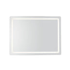 Kuzco VM30348-5CCT Sandblasted Merc Edge Seneca 48-in Sandblasted Merc Edge Led Vanity Mirror Image 1